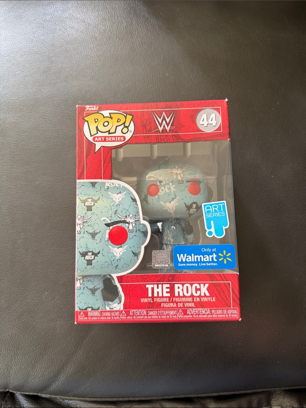 Funko Pop! Art Series The Rock - Teal with Red Accents